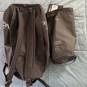 Arc'teryx CARRIER 40 L Duffel Bag - Black - New with Tags